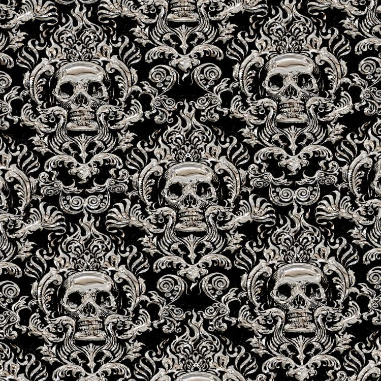 Dark Gothic Background With Polygonal Modern Skull Rock Stone Damask  Background Image And Wallpaper for Free Download