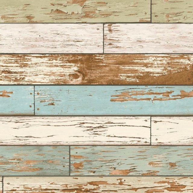 Weathered Painted Boards Pattern